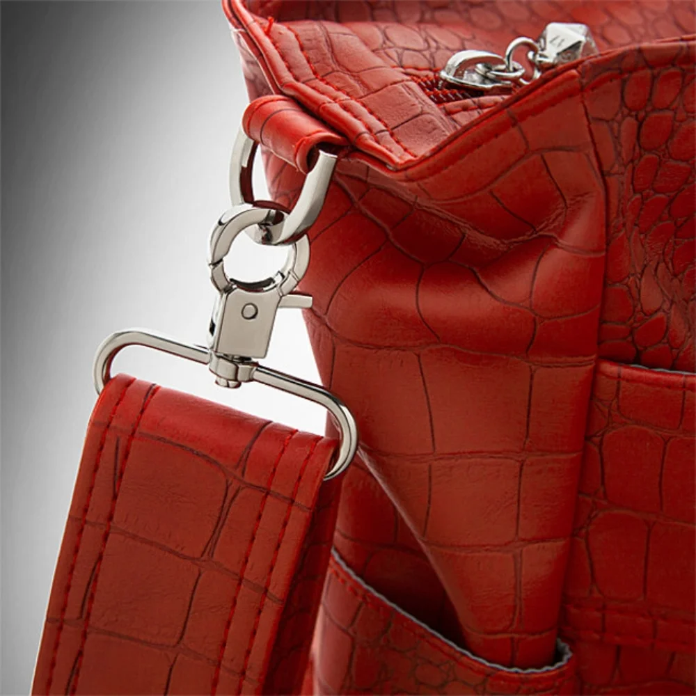 ThinkGeek Vegan Leather (Dragon Scale) "Handbag of Holding" RARE - Discontinued - Picture 4 of 11